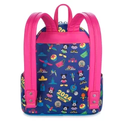 Mickey Mouse And Friends Loungefly Mini Backpack – Disneyland 2024 -Disney 4203105710012 2