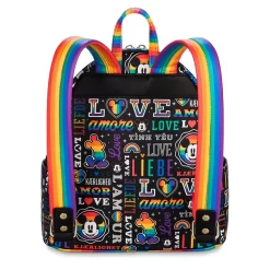 Mickey Mouse Loungefly Mini Backpack – Disney Pride Collection 6 Mickey Mouse Loungefly Mini Backpack – Disney Pride Collection -Disney 4203105710218 2