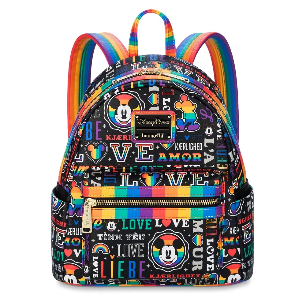 Mickey Mouse Loungefly Mini Backpack – Disney Pride Collection 1 Mickey Mouse Loungefly Mini Backpack – Disney Pride Collection