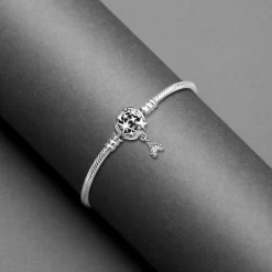 Fantasyland Castle Shooting Star Snake Chain Bracelet By Pandora – Disney Parks -Disney 4300107850210 3