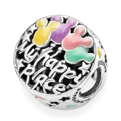 Fantasyland Castle My Happy Place Charm By Pandora – Disney Parks -Disney 4300107850228 4