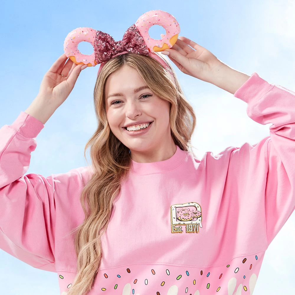Minnie Mouse Donut Ear Headband For Adults β Disney Eats 2 Minnie Mouse Donut Ear Headband For Adults β Disney Eats - Image 2
