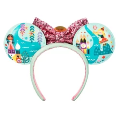 Disney It's A Small World Ear Headband With Sequined Bow For Adults -Disney 4503059550122 2