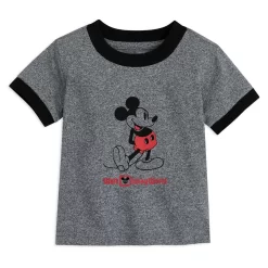 Mickey Mouse Standing Ringer T-Shirt For Baby – Walt Disney World