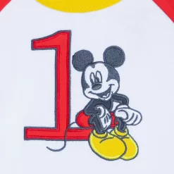 Disney Mickey Mouse 1st Birthday Bodysuit Set For Baby 8 Disney Mickey Mouse 1st Birthday Bodysuit Set For Baby -Disney 5000057340162 2