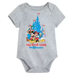Mickey Mouse And Friends ''My First Visit'' Bodysuit For Baby – Walt Disney World