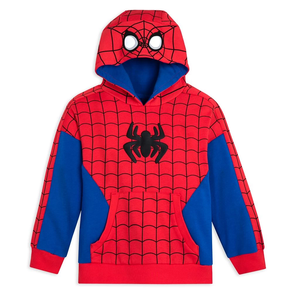 Disney Spidey Costume Pullover Hoodie For Kids – Spidey And His Amazing Friends 1 Disney Spidey Costume Pullover Hoodie For Kids – Spidey And His Amazing Friends
