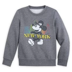 Disney Mickey Mouse ''New York'' Pullover Sweatshirt For Kids