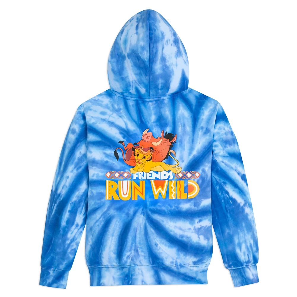 Disney The Lion King Tie-Dye Zip Hoodie For Boys 2 Disney The Lion King Tie-Dye Zip Hoodie For Boys - Image 2