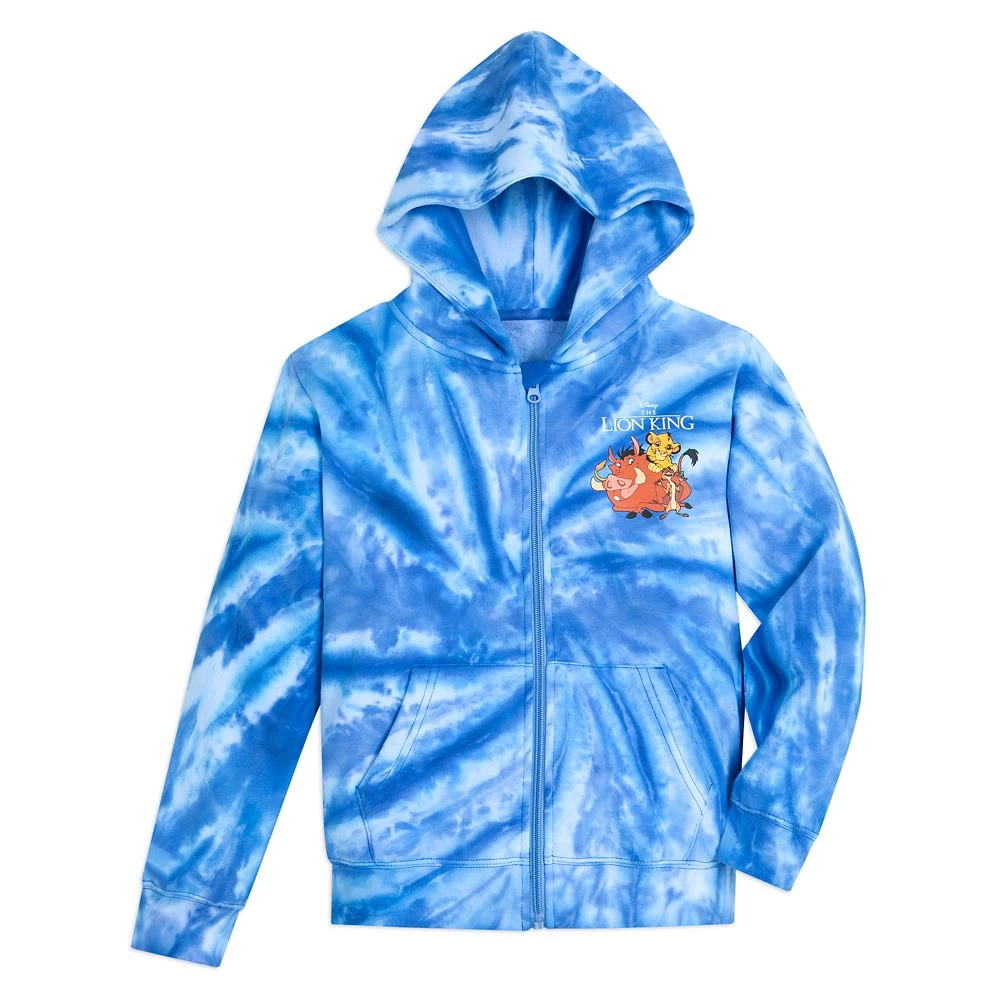 Disney The Lion King Tie-Dye Zip Hoodie For Boys 1 Disney The Lion King Tie-Dye Zip Hoodie For Boys