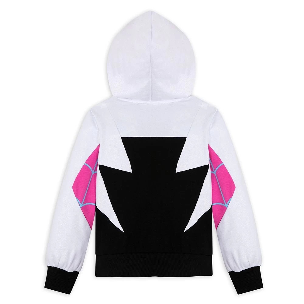 Disney Ghost-Spider Costume Zip Hoodie For Kids 2 Disney Ghost-Spider Costume Zip Hoodie For Kids - Image 2