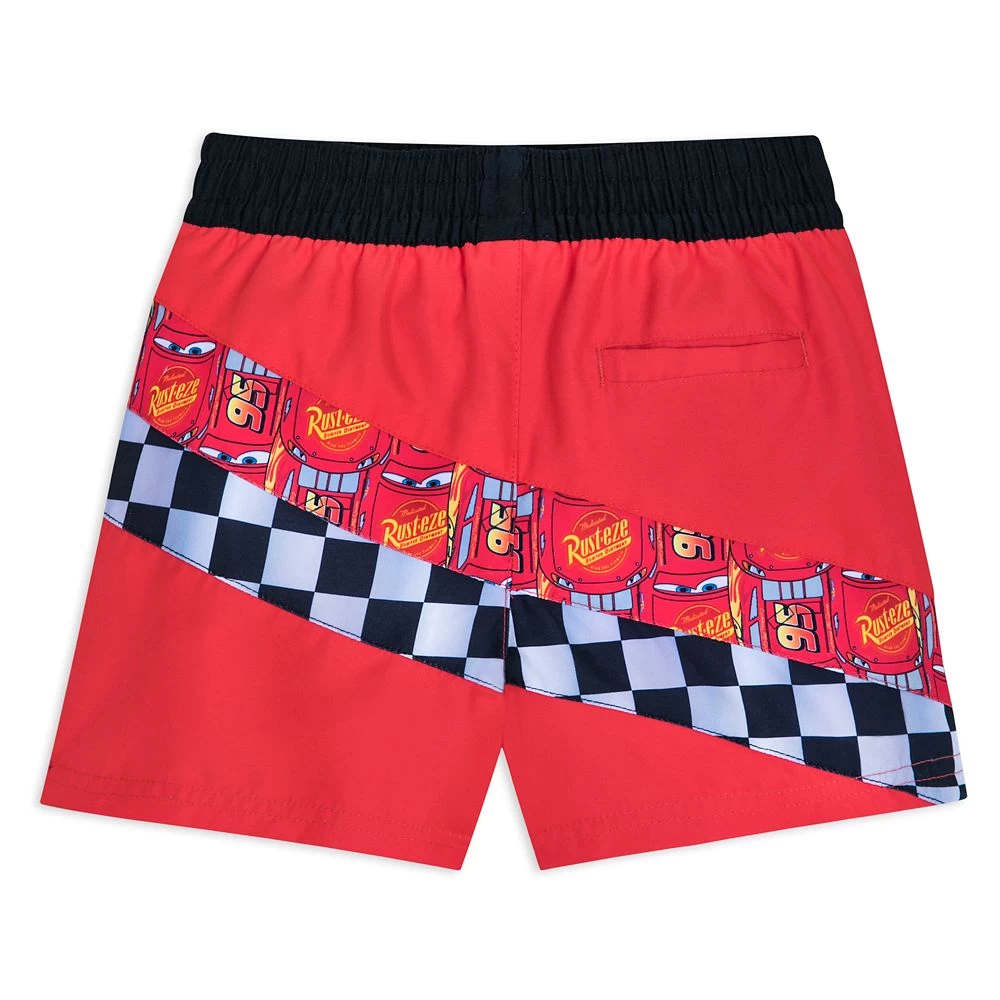 Disney Lightning McQueen Swim Trunks For Kids – Cars 3 Disney Lightning McQueen Swim Trunks For Kids – Cars - Image 3