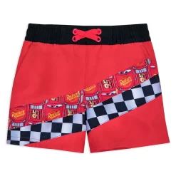 Disney Lightning McQueen Swim Trunks For Kids – Cars