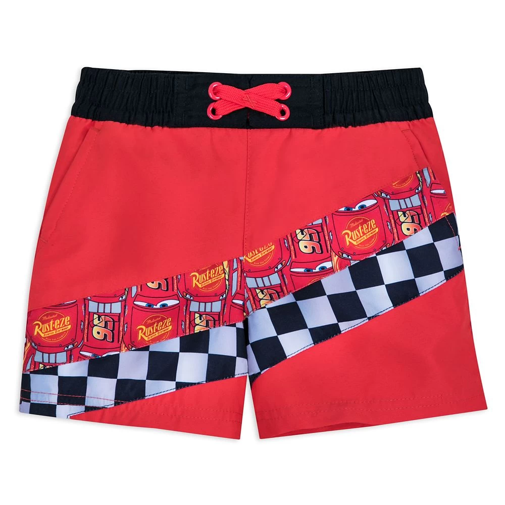 Disney Lightning McQueen Swim Trunks For Kids – Cars 1 Disney Lightning McQueen Swim Trunks For Kids – Cars