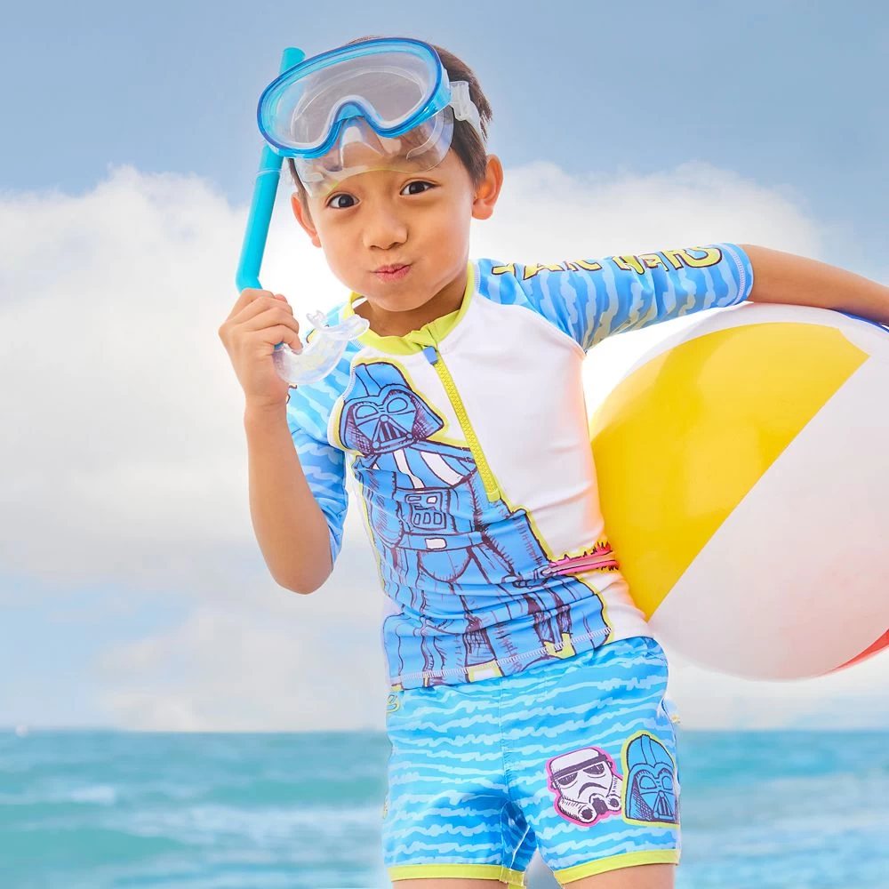 Disney Star Wars Swim Trunks For Kids 2 Disney Star Wars Swim Trunks For Kids - Image 2