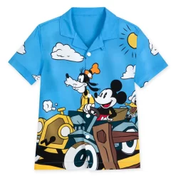 Disney Mickey Mouse And Friends Woven Shirt For Kids – Mickey & Co.