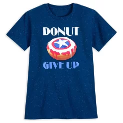Disney Captain America Donut T-Shirt For Adults