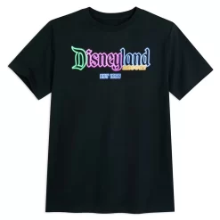 Disneyland Glow-in-the-Dark Neon Logo T-Shirt For Adults