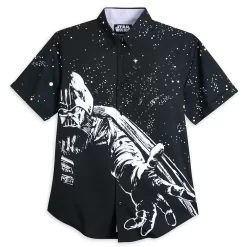 Disney Star Wars ''Power Of The Dark Side'' Button Down Shirt For Adults By RSVLTS