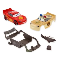 Disney Lightning McQueen Die Cast Set – Cars On The Road