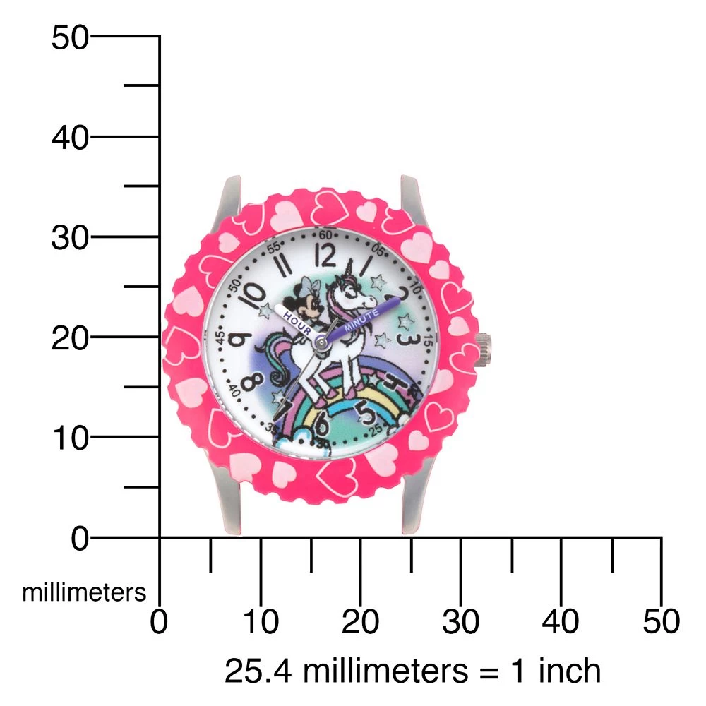Disney Minnie Mouse Unicorn Time Teacher Watch For Kids 3 Disney Minnie Mouse Unicorn Time Teacher Watch For Kids - Image 3