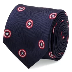 Disney Captain America Silk Tie -Disney 6730059361230 4
