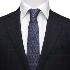 Disney Captain America Shield Silk Tie For Adults -Disney 6730059361478 4