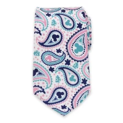 Disney Mickey Mouse Paisley Silk Tie For Adults