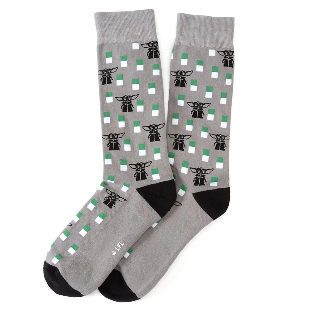 Disney The Child Gray Socks For Adults – Star Wars: The Mandalorian 2 Disney The Child Gray Socks For Adults – Star Wars: The Mandalorian - Image 2