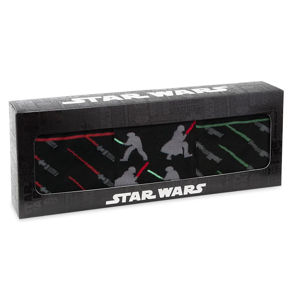 Disney Darth Vader Vs. Luke Skywalker Sock Set For Adults – Star Wars 2 Disney Darth Vader Vs. Luke Skywalker Sock Set For Adults – Star Wars - Image 2