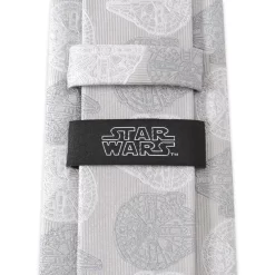 Disney Millennium Falcon Gray Silk Tie For Adults – Star Wars 8 Disney Millennium Falcon Gray Silk Tie For Adults – Star Wars -Disney 6730059363214 3