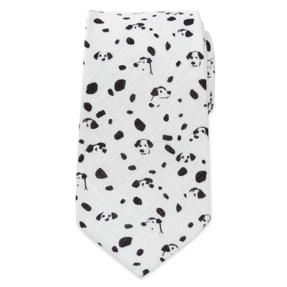 Disney 101 Dalmatians Linen Tie For Adults 2 Disney 101 Dalmatians Linen Tie For Adults - Image 2