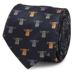 Disney The Child Navy Silk Tie – Star Wars: The Mandalorian