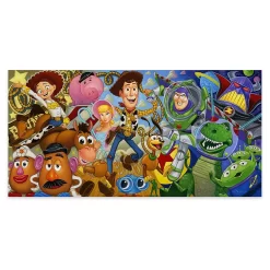 Disney ''Cast Of Toys'' Gallery Wrapped Canvas By Tim Rogerson – Limited Edition
