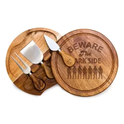 Disney Star Wars ''Beware The Dark Side'' Cheese Board And Tools Set