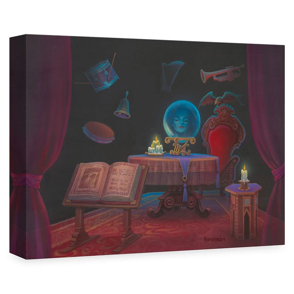 Disney The Haunted Mansion ''A Message From Beyond'' Giclée By Michael Humphries – Limited Edition 2 Disney The Haunted Mansion ''A Message From Beyond'' Giclée By Michael Humphries – Limited Edition - Image 2