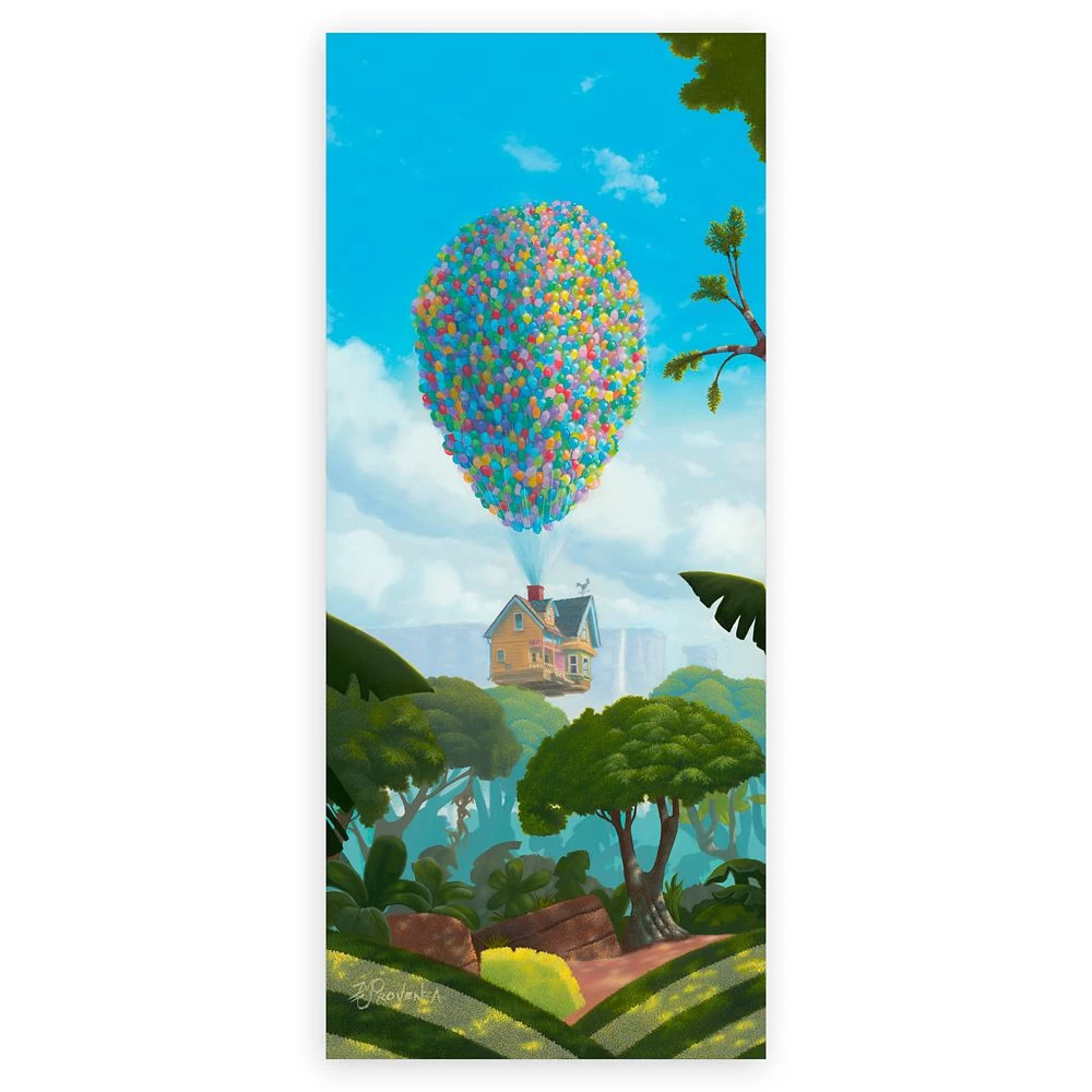 Disney Up ''Ellie's Dream'' Giclée By Michael Provenza – Limited Edition 1 Disney Up ''Ellie's Dream'' Giclée By Michael Provenza – Limited Edition