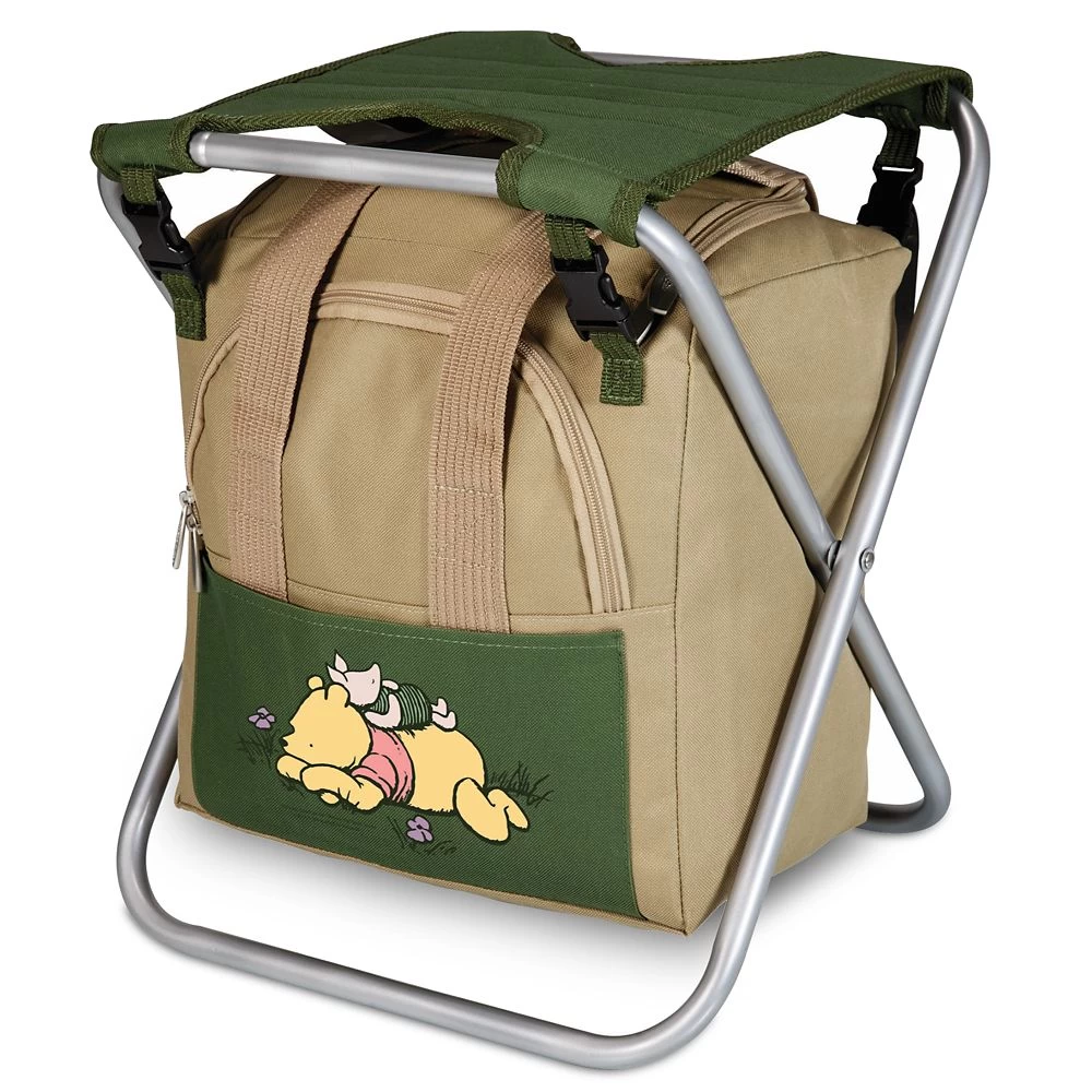 Disney Winnie The Pooh Folding Garden Stool With Detachable Storage Tote Bag And Tools 1 Disney Winnie The Pooh Folding Garden Stool With Detachable Storage Tote Bag And Tools
