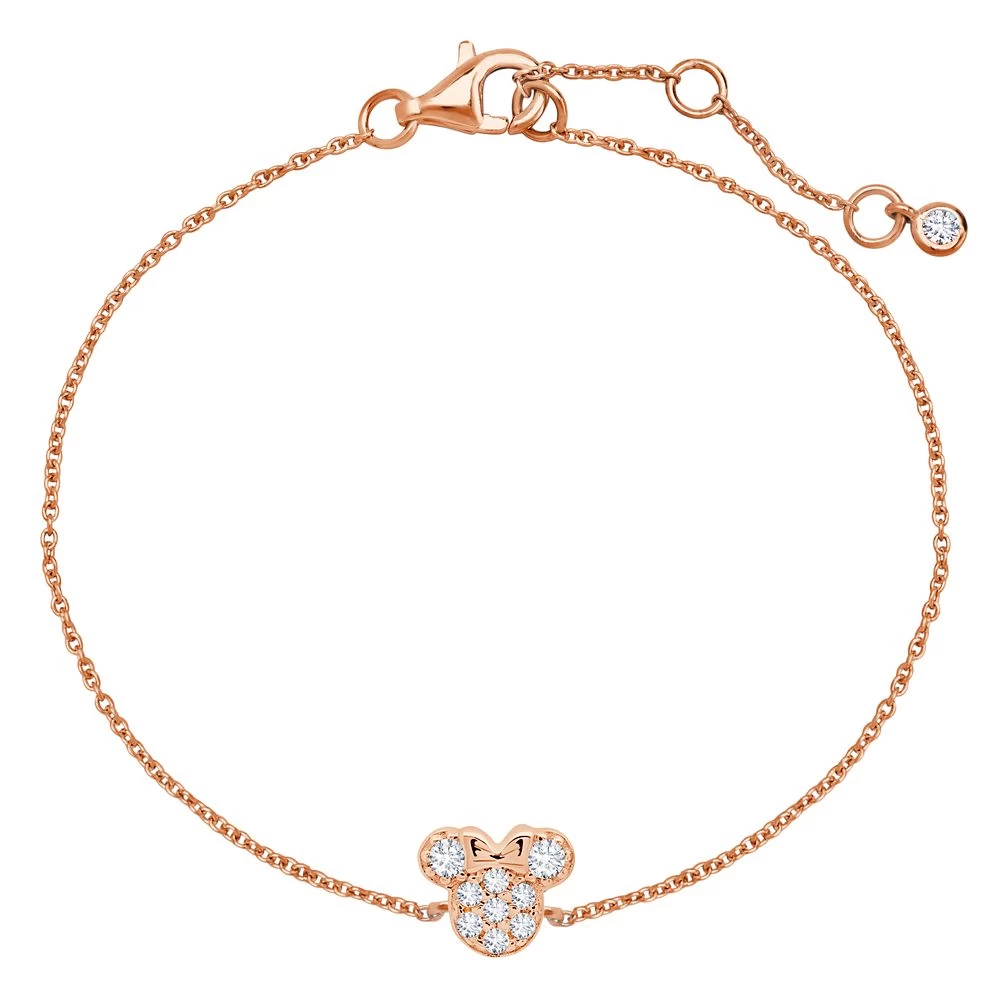 Disney Minnie Mouse Icon Bracelet For Kids By CRISLU 2 Disney Minnie Mouse Icon Bracelet For Kids By CRISLU - Image 2