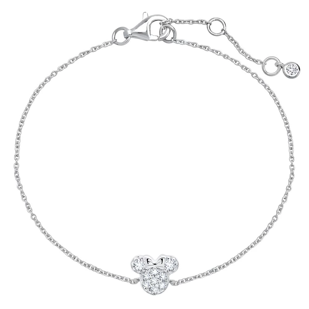 Disney Minnie Mouse Icon Bracelet For Kids By CRISLU 1 Disney Minnie Mouse Icon Bracelet For Kids By CRISLU