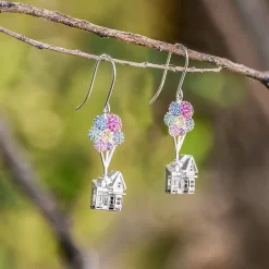 Disney Up House Earrings By Rebecca Hook -Disney 7401057286445 2