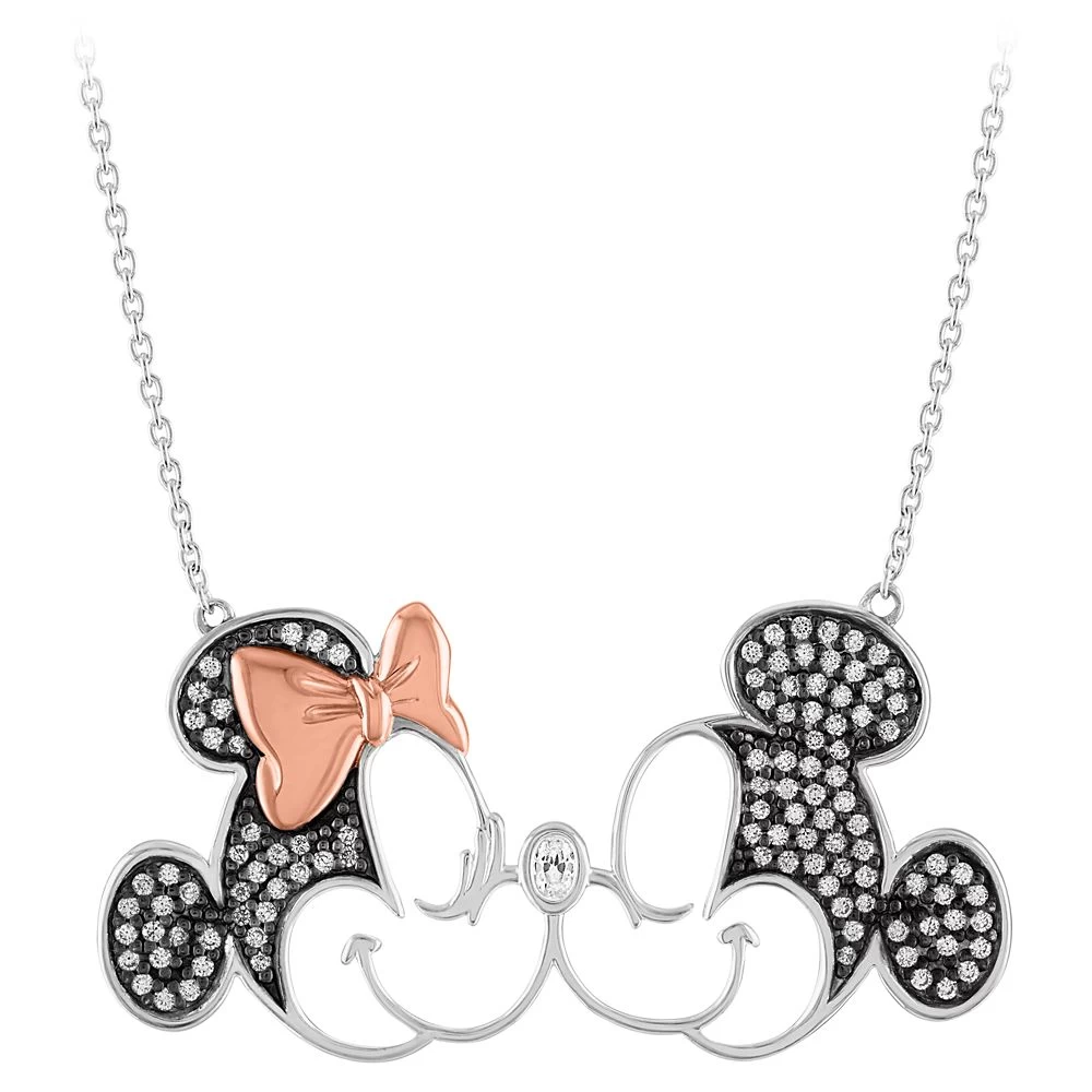 Disney Mickey And Minnie Mouse Necklace By Rebecca Hook 1 Disney Mickey And Minnie Mouse Necklace By Rebecca Hook