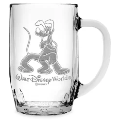 Disney Pluto Glass Mug By Arribas – Large – Personalized