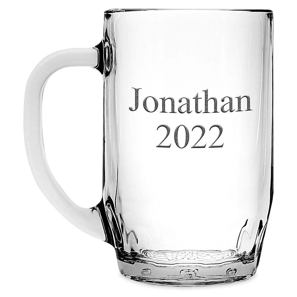 Disney Pluto Glass Mug By Arribas – Large – Personalized 5 Disney Pluto Glass Mug By Arribas – Large – Personalized - Image 5