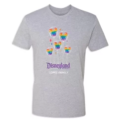 Adults' Disneyland Mickey Mouse Balloon T-Shirt – Customized -Disney 7807055820387 2