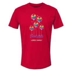 Adults' Disneyland Mickey Mouse Balloon T-Shirt – Customized -Disney 7807055820387 5